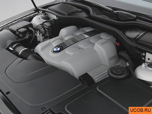 3D модель BMW модели 7-series 2002 года