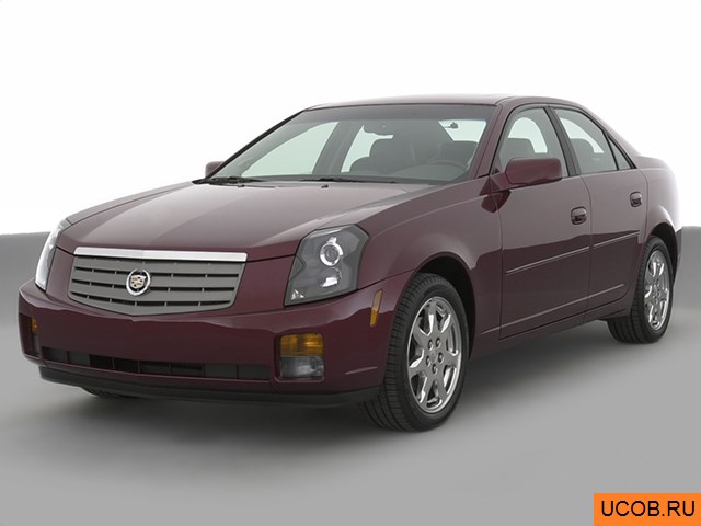3D модель Cadillac модели CTS 2003 года