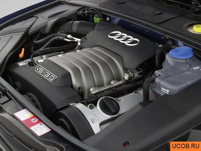 3D модель Audi модели A4 Avant 2002 года