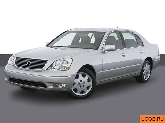 3D модель Lexus модели LS 2003 года