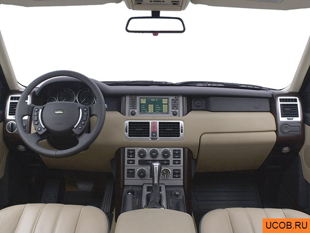 3D модель Land Rover модели Range Rover 2003 года