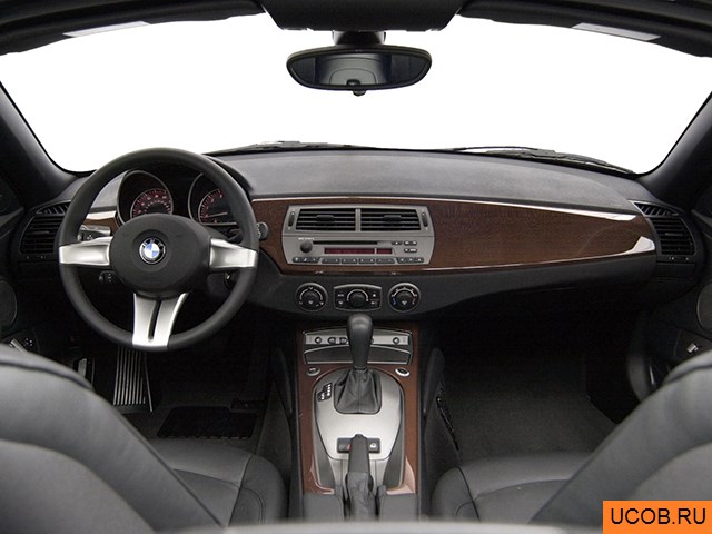 3D модель BMW модели Z4 Roadster 2003 года