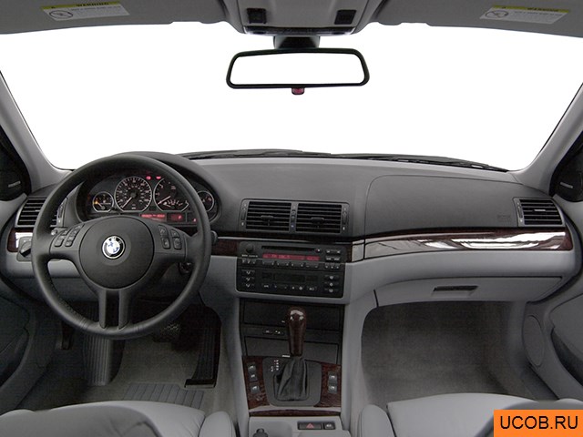 3D модель BMW модели 3-series 2003 года