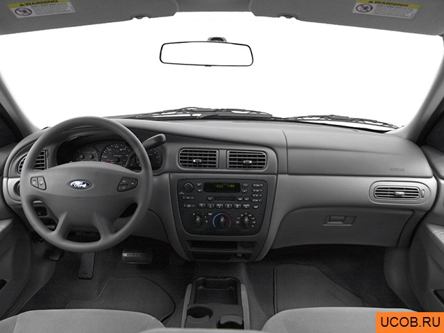 3D модель Ford модели Taurus 2003 года
