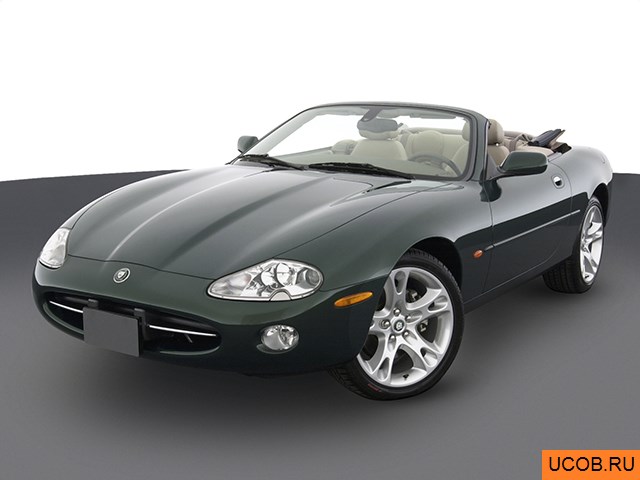 3D модель Jaguar XK 2003 года