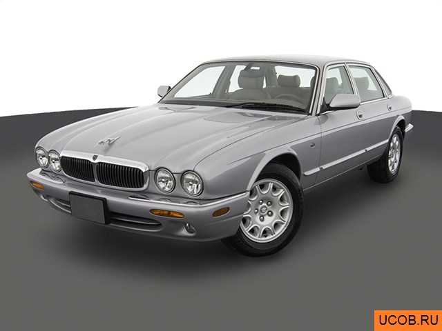 3D модель Jaguar модели XJ 2003 года