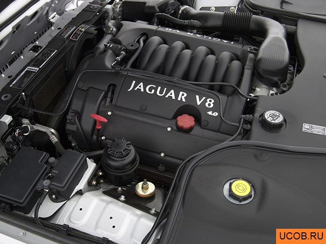 3D модель Jaguar модели XJ 2003 года