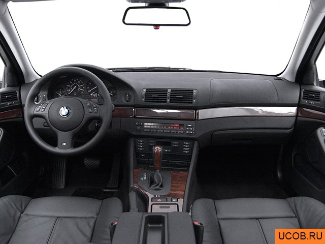 3D модель BMW модели 5-series 2003 года