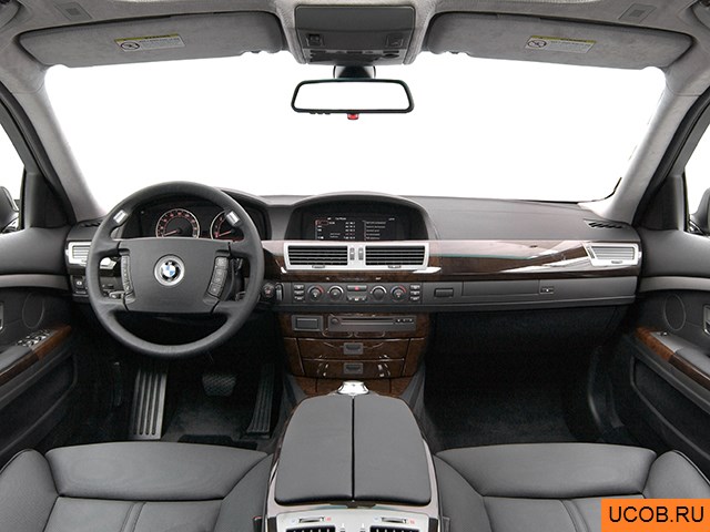 3D модель BMW модели 7-series 2003 года