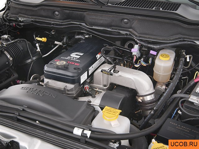 3D модель Dodge модели Ram 3500 2004 года