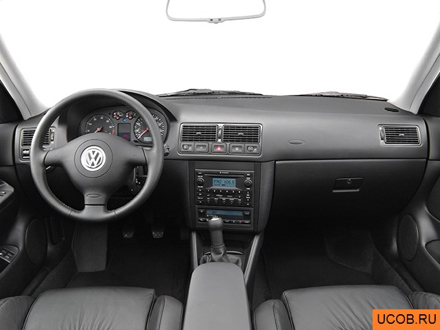 3D модель Volkswagen модели GTI 2004 года
