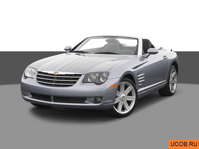 3D модель Chrysler модели Crossfire 2005 года