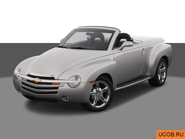 3D модель Chevrolet модели SSR 2005 года