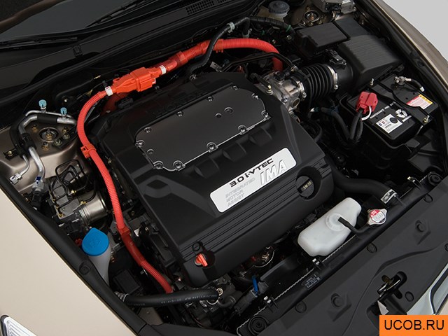 3D модель Honda модели Accord Hybrid 2005 года