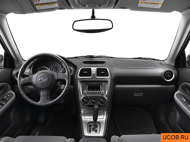 3D модель Subaru модели Impreza 2005 года