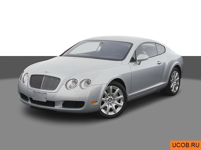 3D модель Bentley модели Continental 2004 года