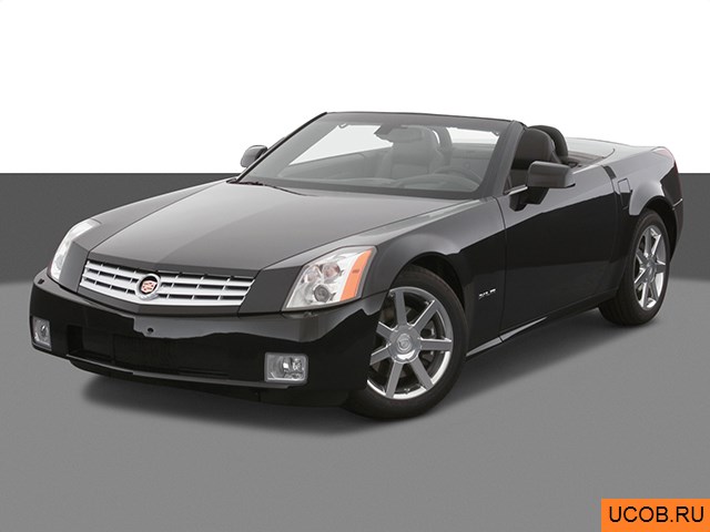 3D модель Cadillac модели XLR 2005 года