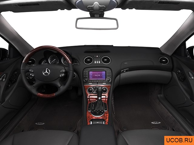 3D модель Mercedes-Benz модели SL-Class 2005 года