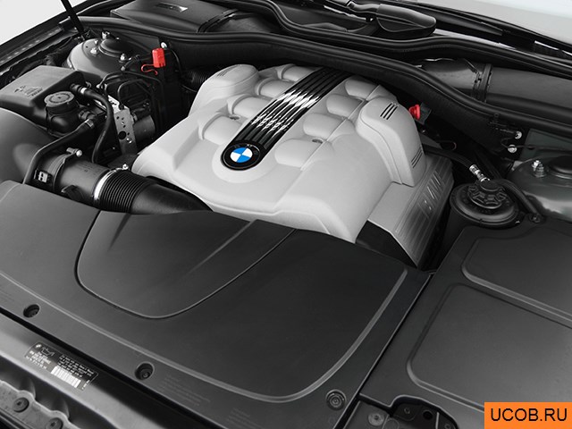 3D модель BMW модели 7-series 2005 года