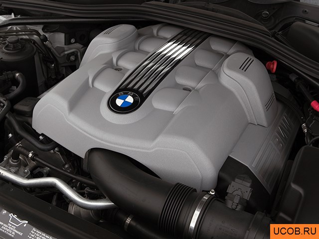 3D модель BMW модели 5-series 2004 года