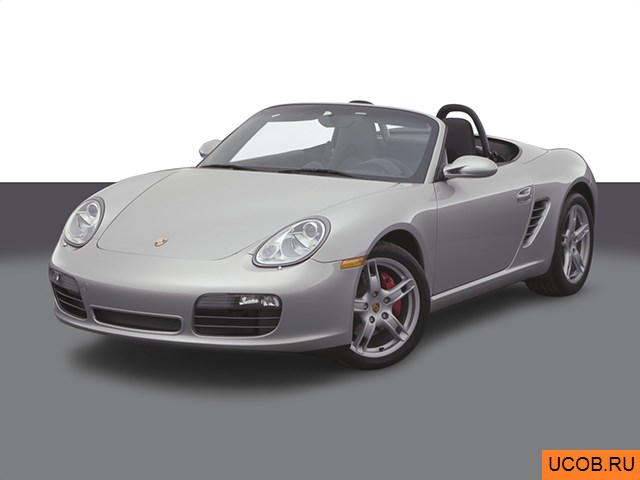 3D модель Porsche модели Boxster 2005 года