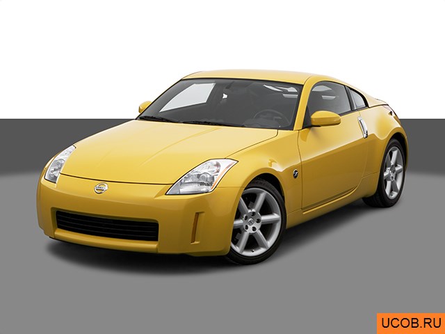 3D модель Nissan 350Z 2005 года