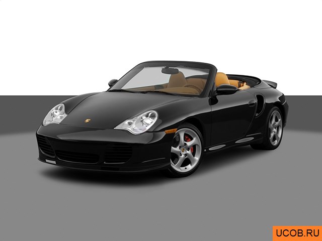3D модель Porsche модели 911 (996) 2004 года