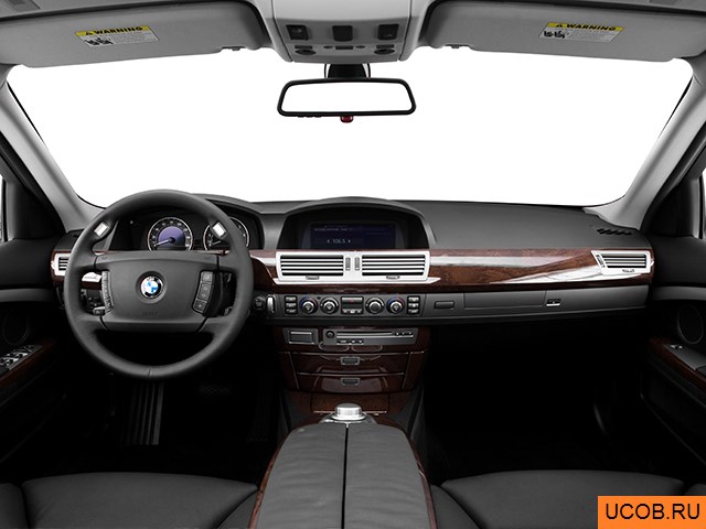 3D модель BMW модели 7-series 2006 года
