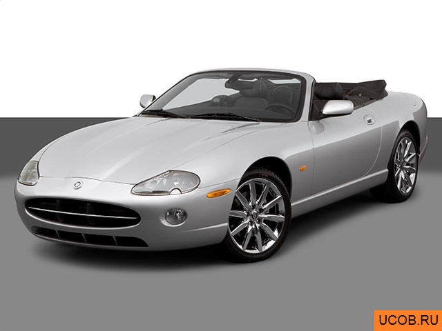 3D модель Jaguar модели XK 2006 года