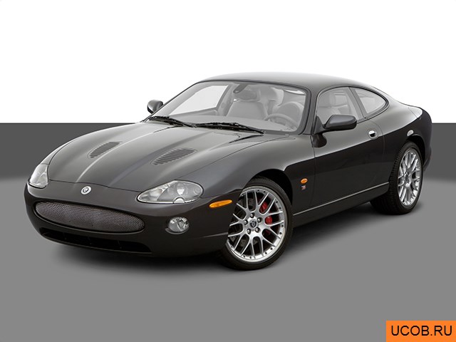 3D модель Jaguar XK 2006 года