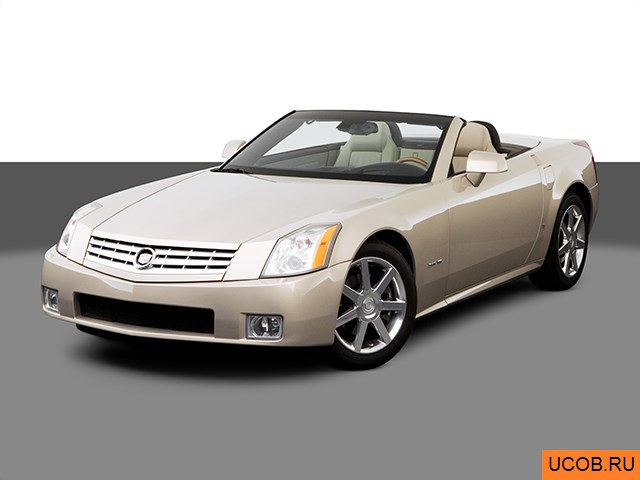 3D модель Cadillac XLR 2006 года
