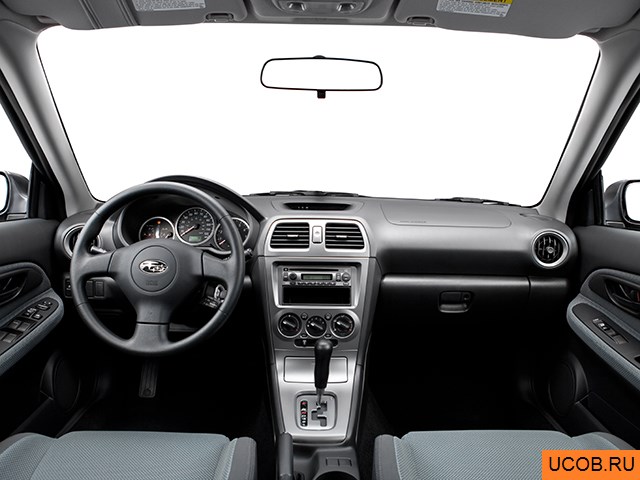 3D модель Subaru модели Impreza 2006 года