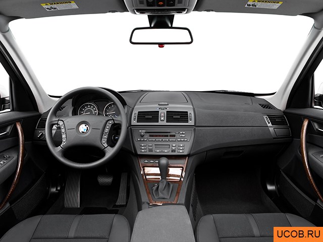 3D модель BMW модели X3 2005 года