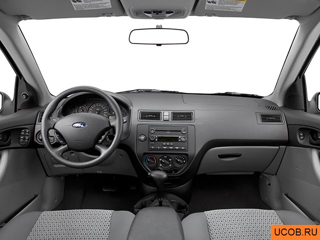 3D модель Ford модели Focus ZX4 2006 года