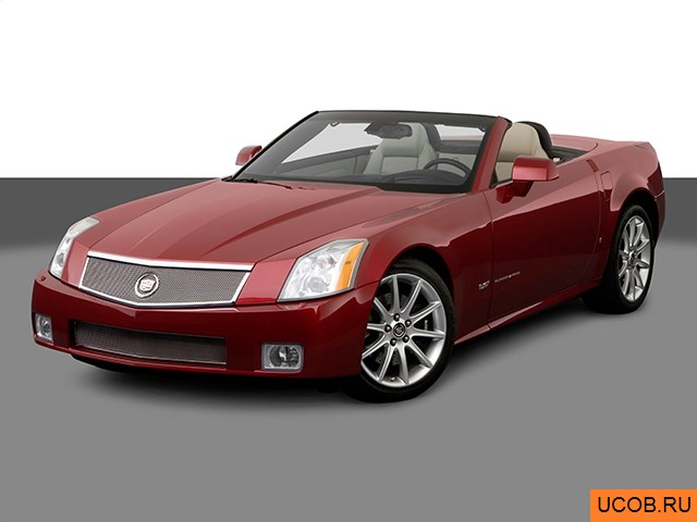 3D модель Cadillac модели XLR 2006 года