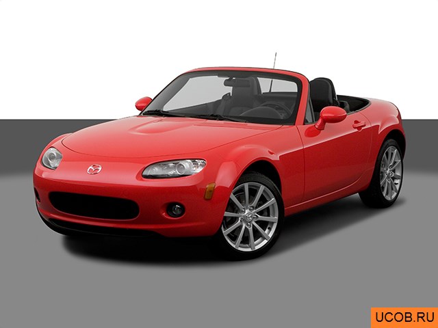 3D модель Mazda модели MX-5 Miata 2006 года