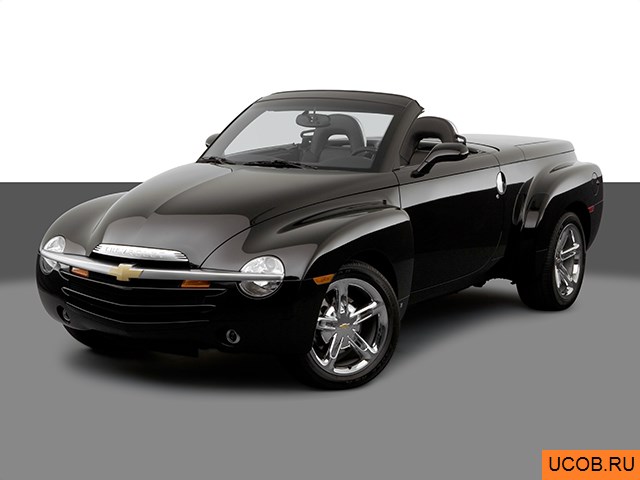 3D модель Chevrolet модели SSR 2006 года