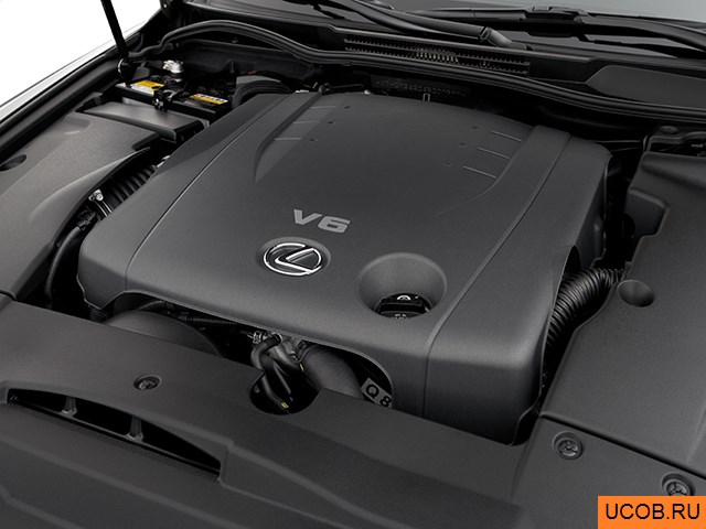 3D модель Lexus модели IS 2006 года