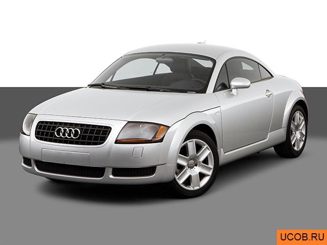 3D модель Audi модели TT 2006 года