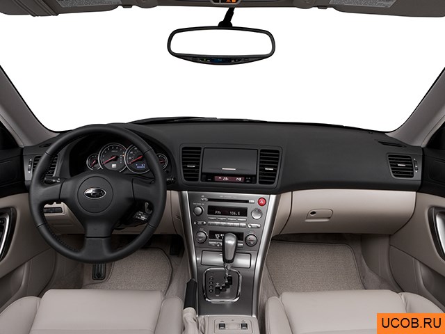 3D модель Subaru модели Legacy 2006 года