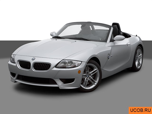 3D модель BMW модели M Roadster 2006 года