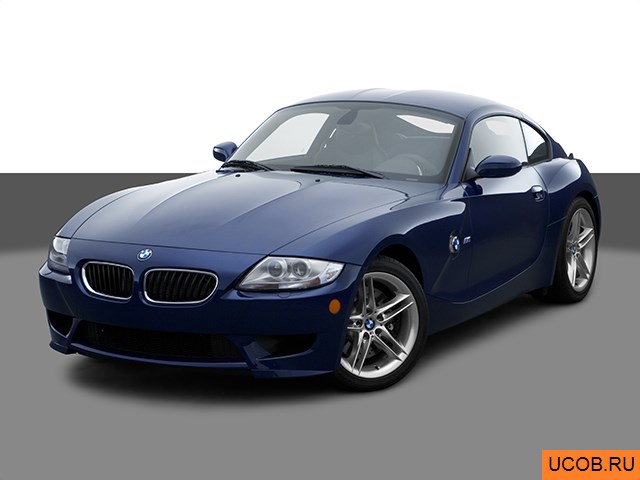 3D модель BMW модели M Coupe 2006 года