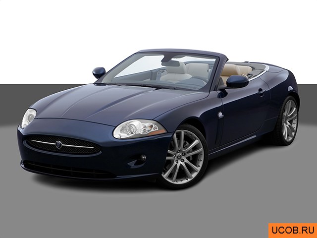3D модель Jaguar модели XK 2007 года