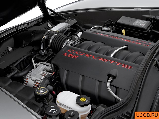 3D модель Chevrolet модели Corvette 2007 года