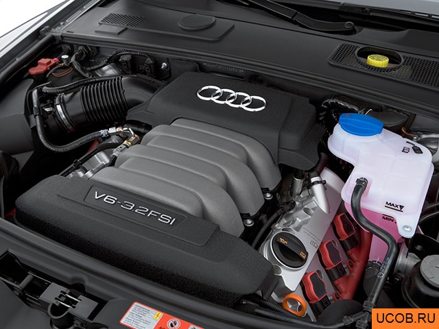 3D модель Audi модели A6 2007 года