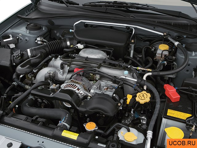 3D модель Subaru модели Impreza 2007 года