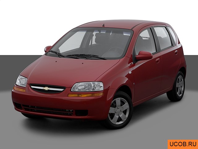 3D модель Chevrolet Aveo5 2007 года