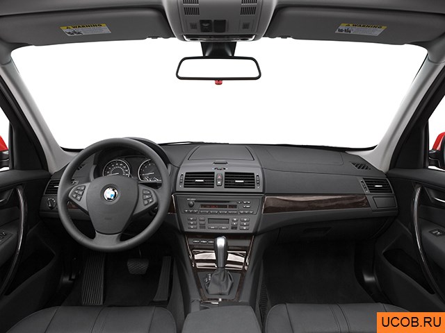 3D модель BMW модели X3 2007 года
