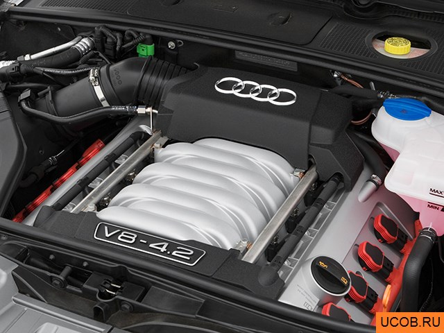 3D модель Audi модели S4 2007 года