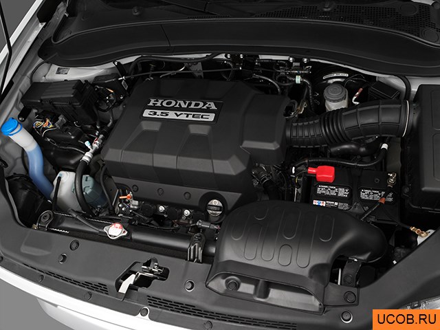 3D модель Honda модели Ridgeline 2007 года